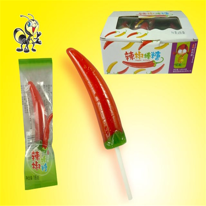 Pepper Shape Pepper Candy Pepper Lollipop