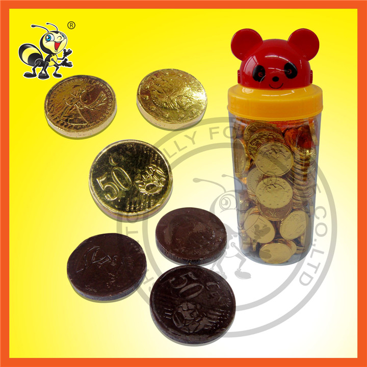 Panda Gold Coin Chocolate Candy Chocolate