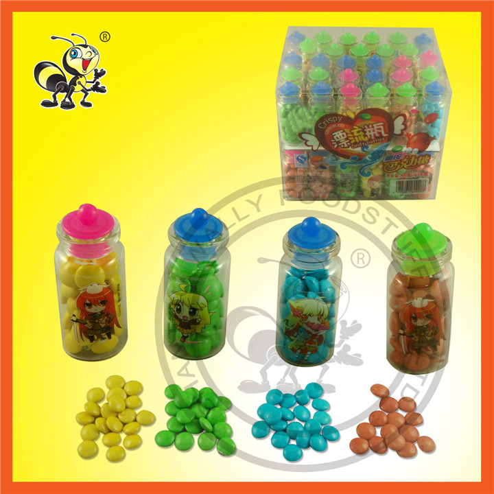 Virtual Bottle Packed Multicolor Chocolate Candy