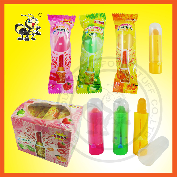 Different Flavor Lipstick Candy Lollipop Candy