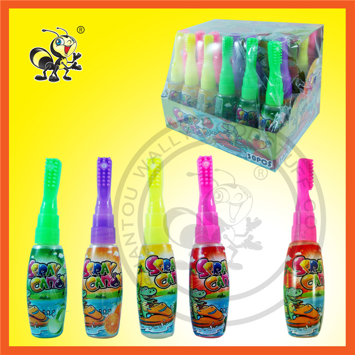 Different Color Toothbrush Toy Spray Candy