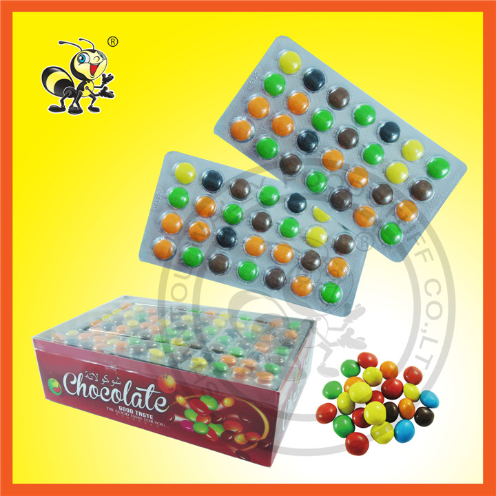 Good Taste Different Color Chocolate Bean Chocolate Candy