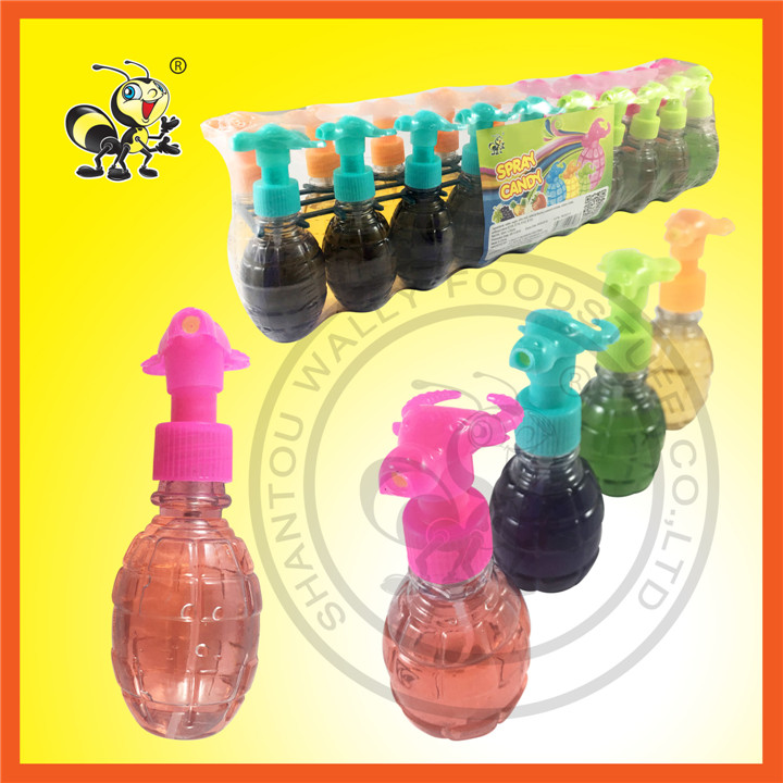 Four Kinds of  Flavor Cow Head Grenade Body Spray Candy