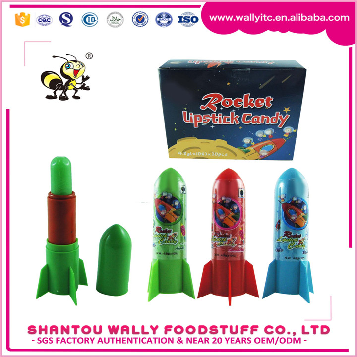 The New Variety Of Color Rocket Model Lipstick Fruit Flavor C