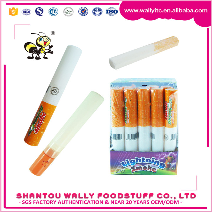 Smoke Compressed Candy In Lighting Cigarette Shape Tube