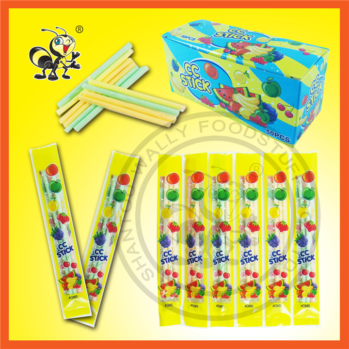 Good Taste Mix Fruit Flavor CC Stick Candy